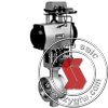 pneumatic V type adjusting ball valve