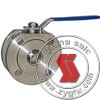 double-clip ball valve