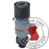 Spring loaded low lift external thread safety valve