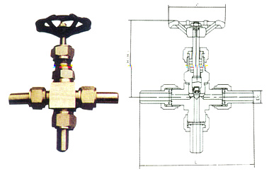 three-way check valve
