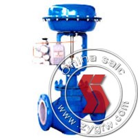 pneumatic liner PTFE control valve